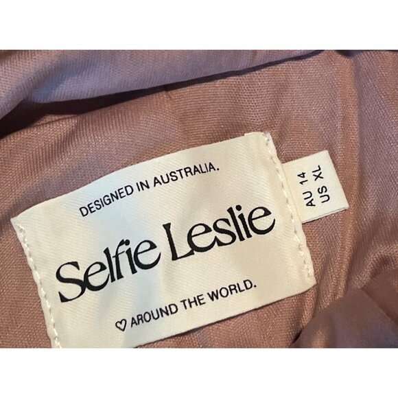 Selfie Leslie Take Note Cami Strap Criss-Cross Back Mini Dress Sequin - Picture 3 of 9